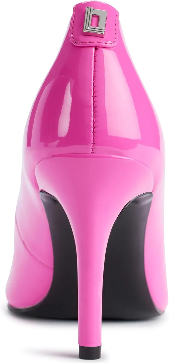 Karl Lagerfeld Paris Women's Cushioned Insole Evening Royale-High Pump