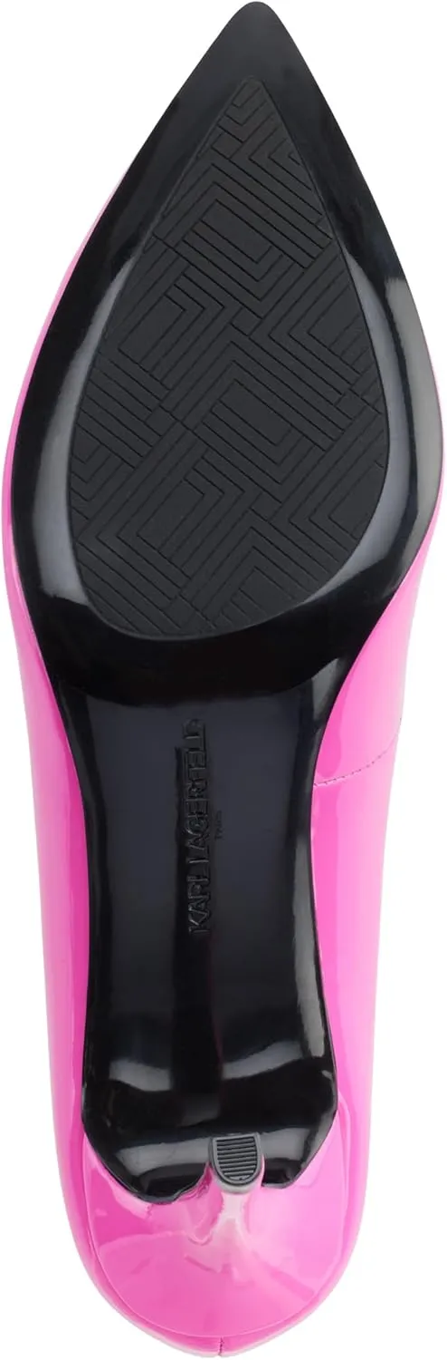Karl Lagerfeld Paris Women's Cushioned Insole Evening Royale-High Pump