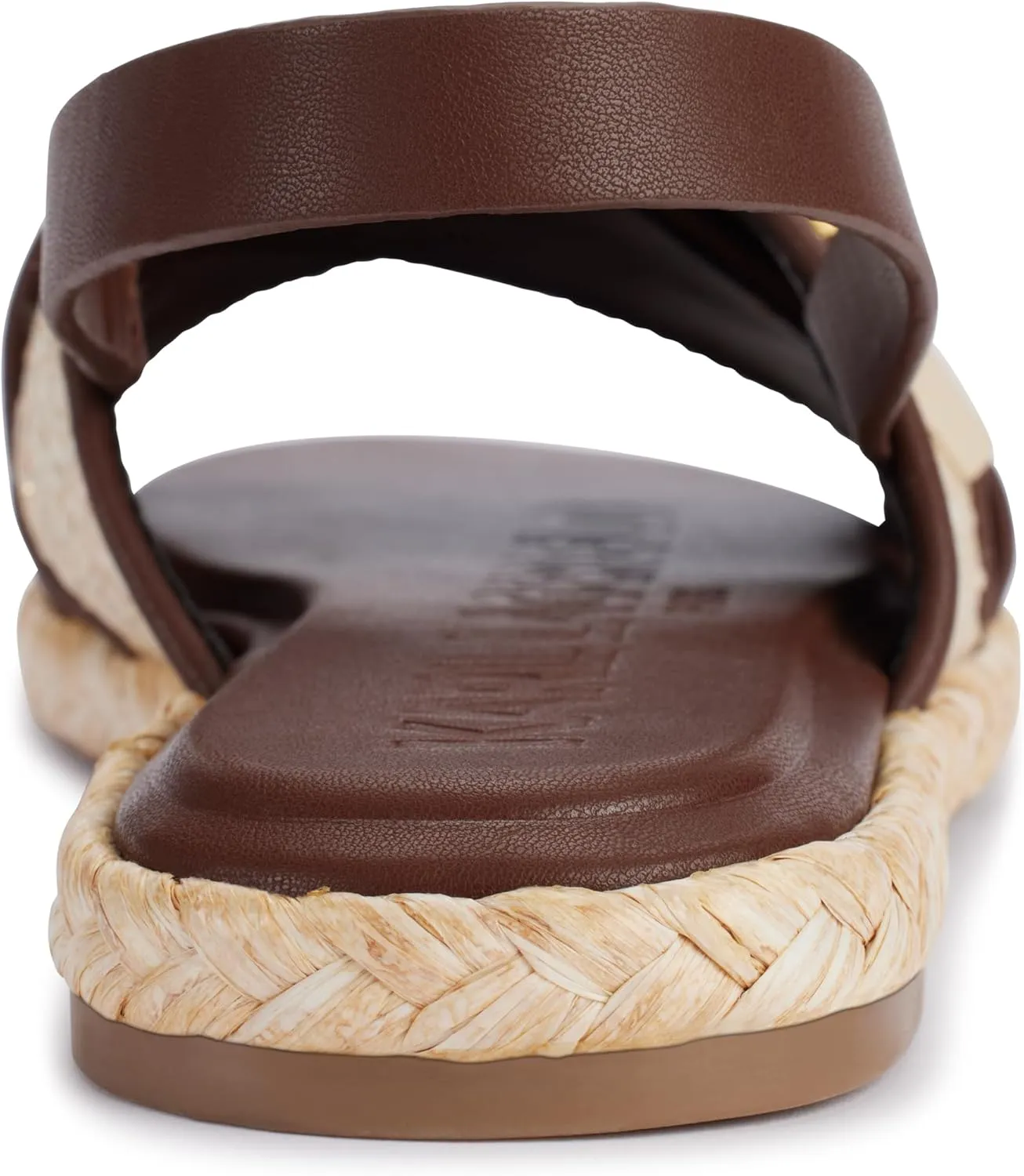 Karl Lagerfeld Paris Women's Cushioned Insole Everyday Charla-Slingback Sandal Flat