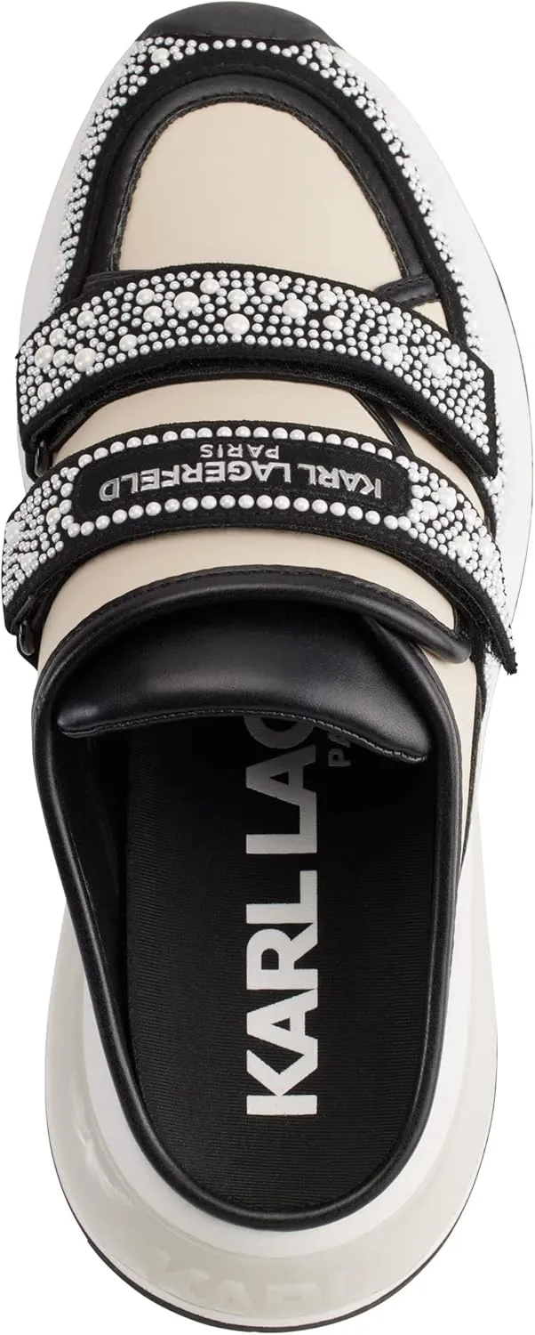 KARL LAGERFELD Women's Devora Slip On Trendy Sneaker Mule