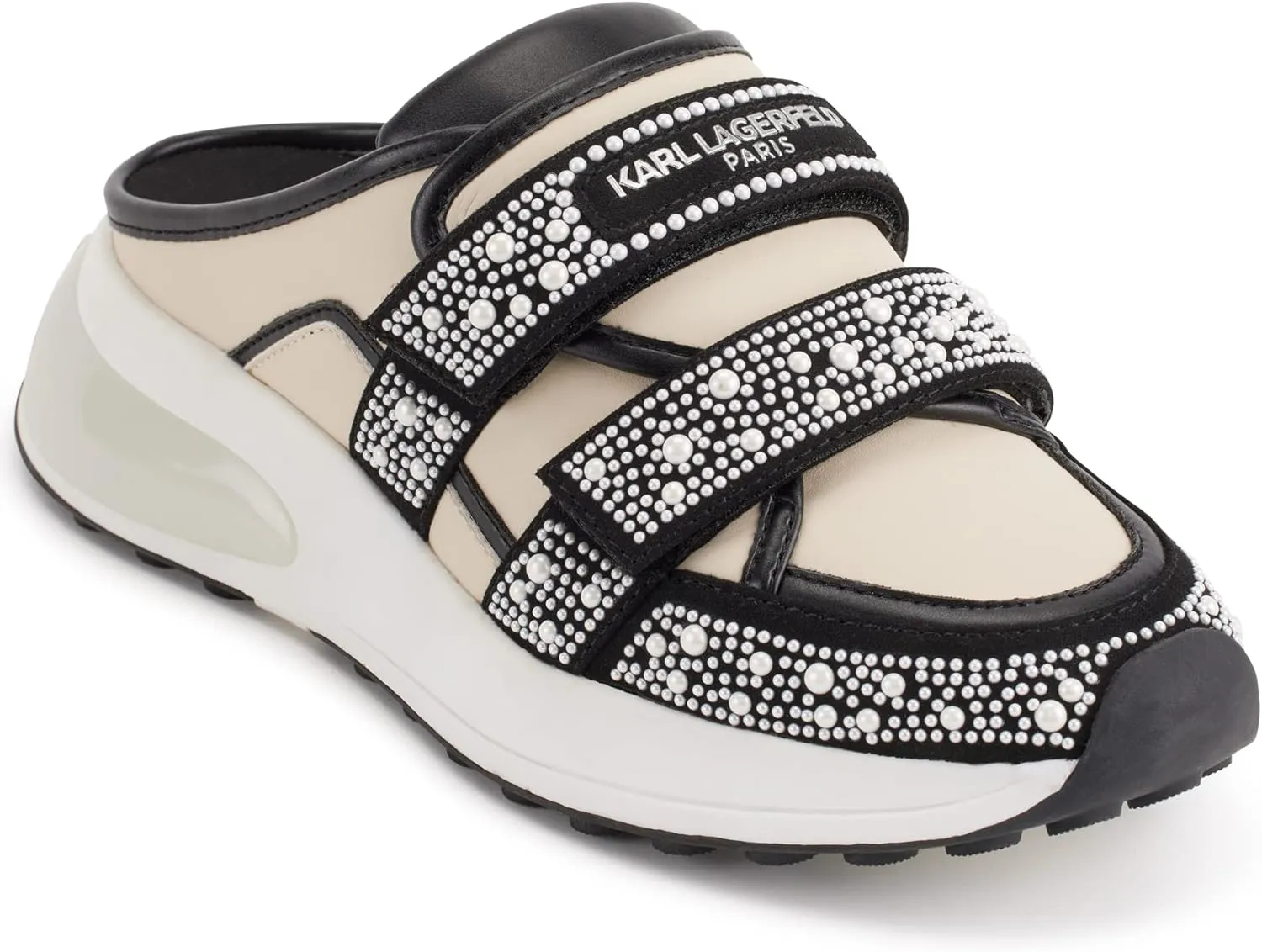 KARL LAGERFELD Women's Devora Slip On Trendy Sneaker Mule