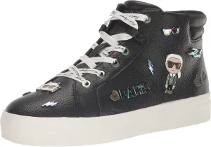 KARL LAGERFELD Women's High Top Catty Pin Sneaker