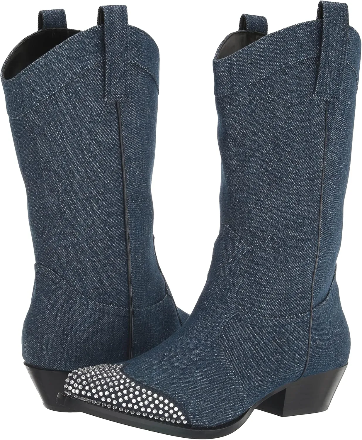 KARL LAGERFELD womens Lakota Western Boot