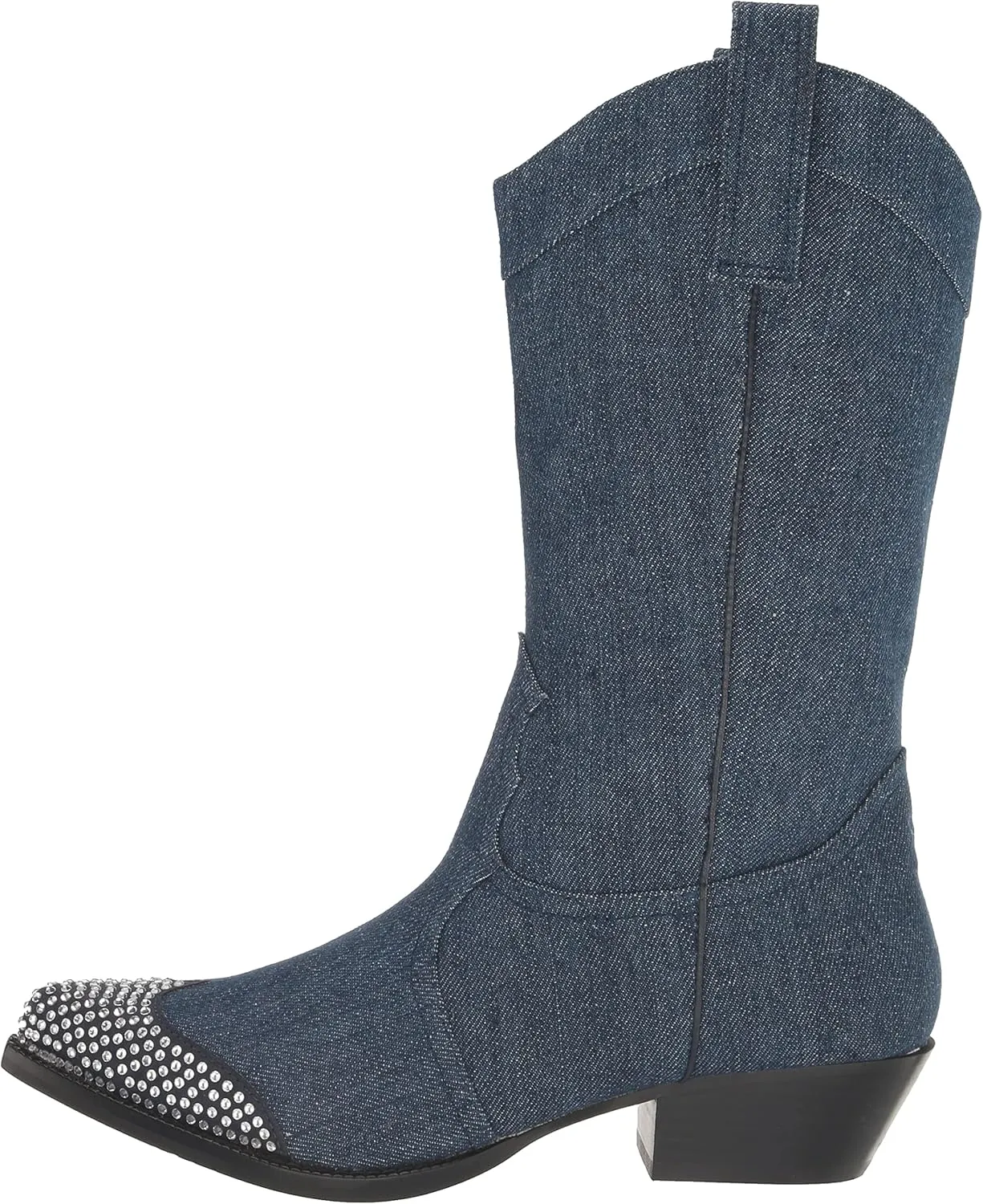 KARL LAGERFELD womens Lakota Western Boot
