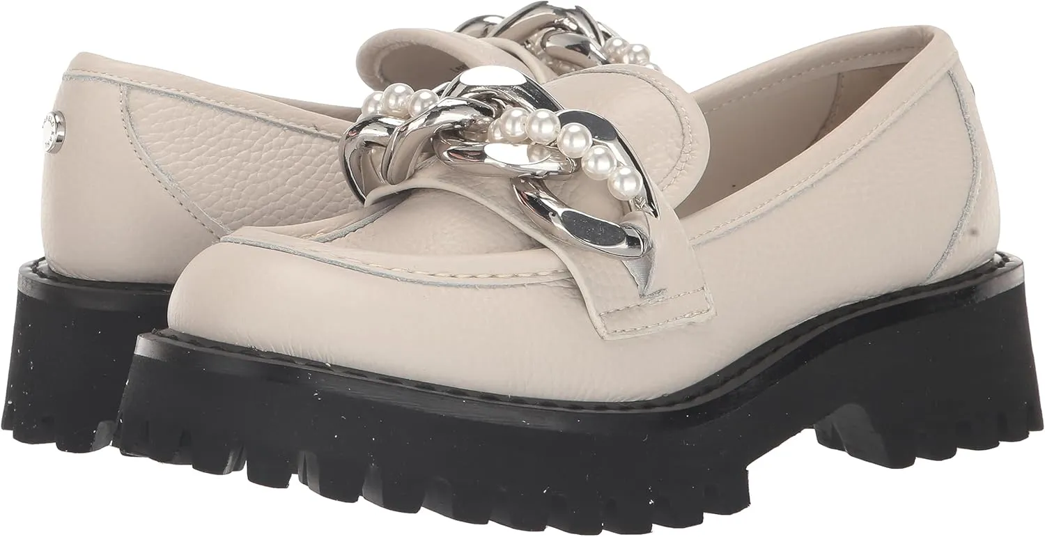 KARL LAGERFELD womens Slip on Embellished Gemsy Loafer