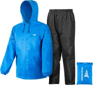 KastKing AquaLite Waterproof Rain Suit for Men and Women, Loose Fit, Lightweight, Durable Rain Gear