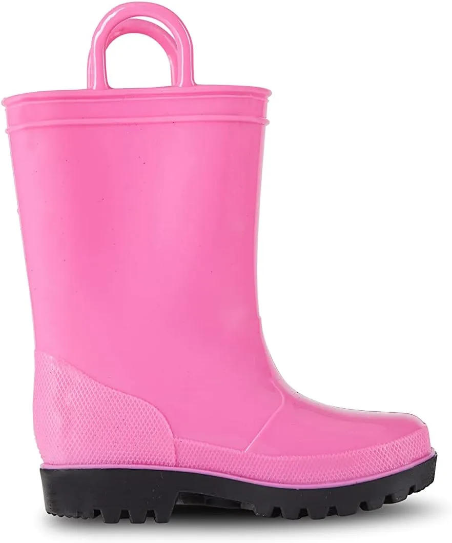 Khombu Unisex-Child K-Splash Rain Boot