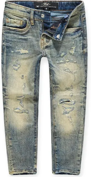 Kids Desperado Denim Small Rip Jeans (Desert Storm)