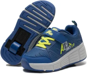 Kids Roller Shoes Boy Girl Sneakers with Wheels Become Sport Sneaker