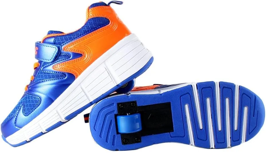 Kids Roller Shoes Boy Girl Sneakers with Wheels Become Sport Sneaker