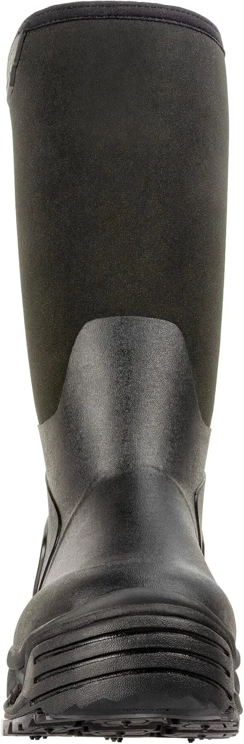 Korkers Men's Neo Storm Rubber Boots - Inuslated and Waterproof Multi-Season Mud Boots - Includes Interchangeable Ninety Degree Sole