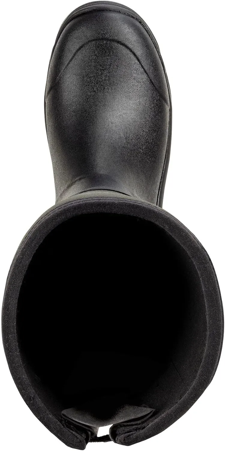 Korkers Men's Neo Storm Rubber Boots - Inuslated and Waterproof Multi-Season Mud Boots - Includes Interchangeable Ninety Degree Sole