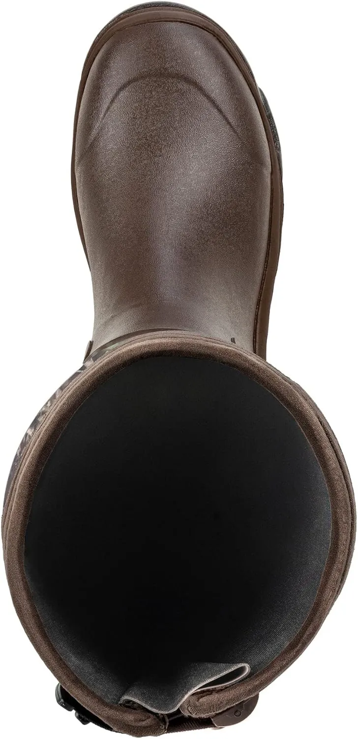 Korkers Men's Neo Storm Rubber Boots - Inuslated and Waterproof Multi-Season Mud Boots - Includes Interchangeable Ninety Degree Sole