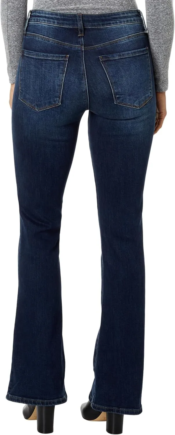 KUT from the Kloth Ana High-Rise Fab Ab Flare in Black