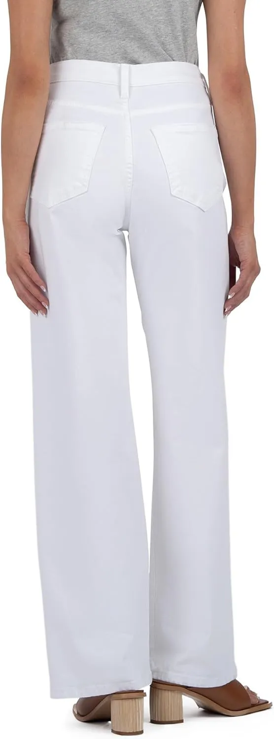 KUT from the Kloth Women's Sienna High Rise Wide Leg-5 Pockets