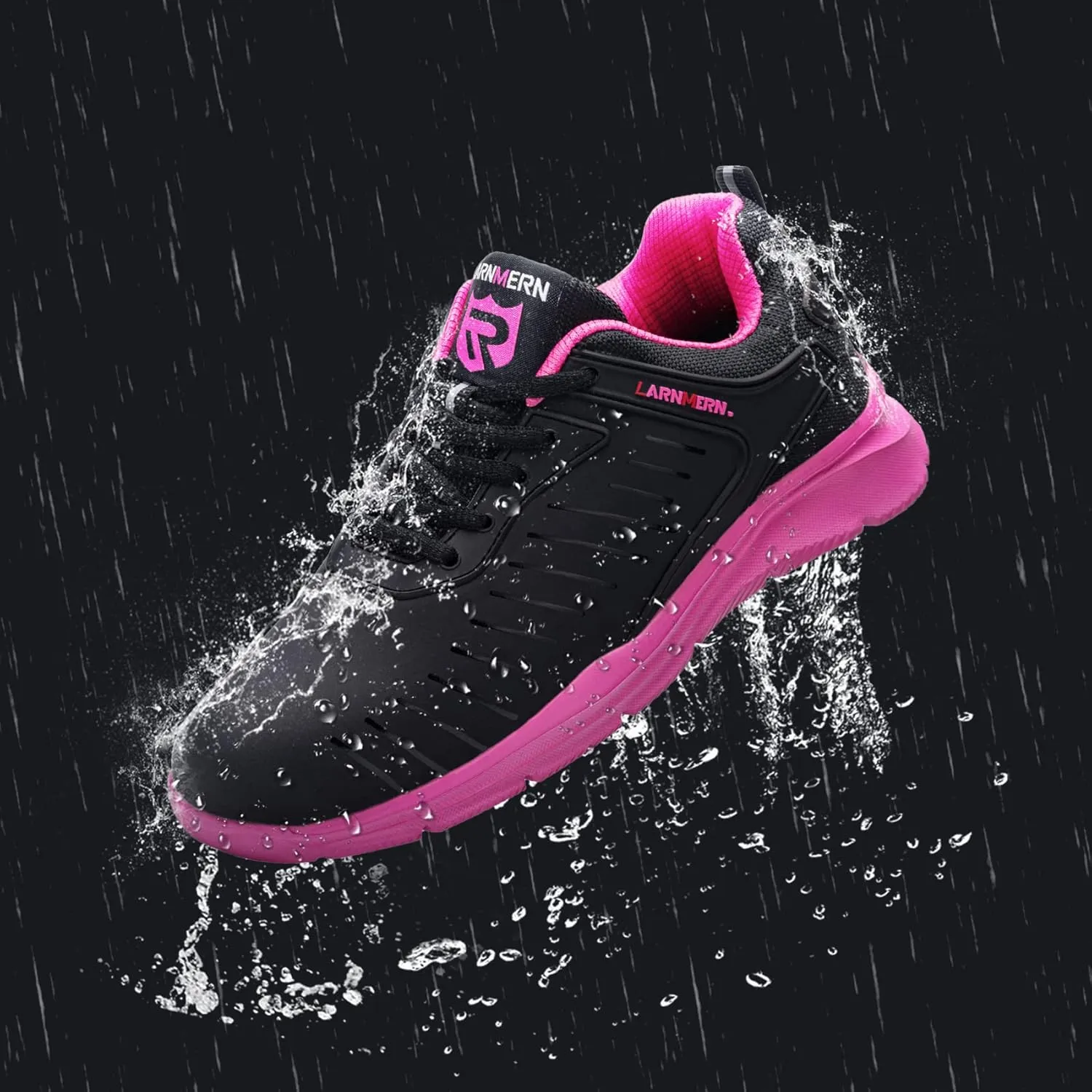 LARNMERN Steel Toe Shoes Men Womens Lightweight Safety Shoes Puncture Proof Breathable Sneakers Comfortable