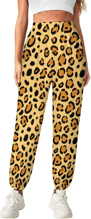 Leopard Yoga Bloomers Womens Hippie Harem Pant Elephant Pants Elastic Gym Yoga Trousers Loose Casual Sportswear