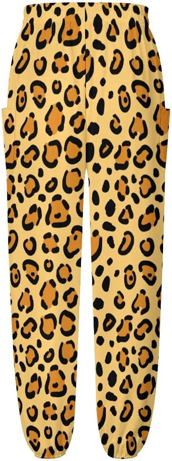 Leopard Yoga Bloomers Womens Hippie Harem Pant Elephant Pants Elastic Gym Yoga Trousers Loose Casual Sportswear