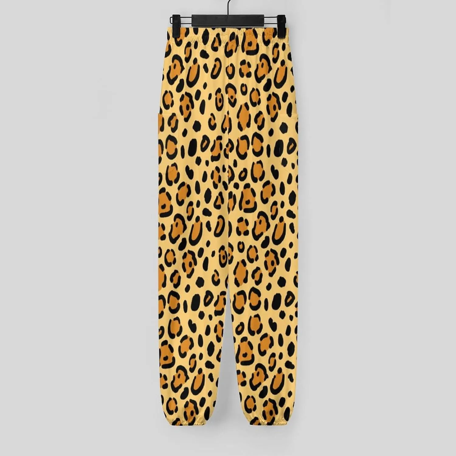 Leopard Yoga Bloomers Womens Hippie Harem Pant Elephant Pants Elastic Gym Yoga Trousers Loose Casual Sportswear