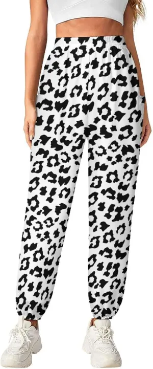 Leopard Yoga Bloomers Womens Hippie Harem Pant Elephant Pants Elastic Gym Yoga Trousers Loose Casual Sportswear