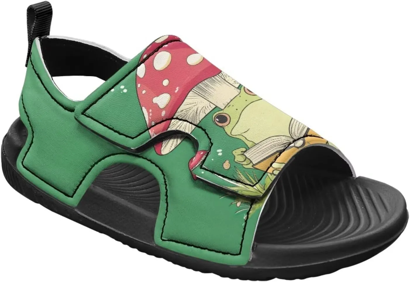 Little Kids Open Toe Summer Outtdoor Sport Sandals Art Cat and Puppy Water Shoes Lightweight Hiking Sandals