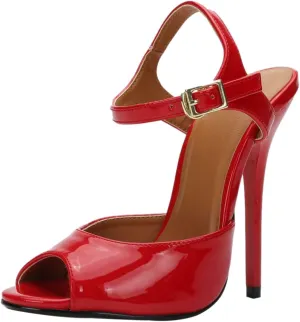MAIERNISI JESSI Unisex Men's Women's Stiletto High Heel For Women, Ankle Strap Peep Toe Slingback Sandals
