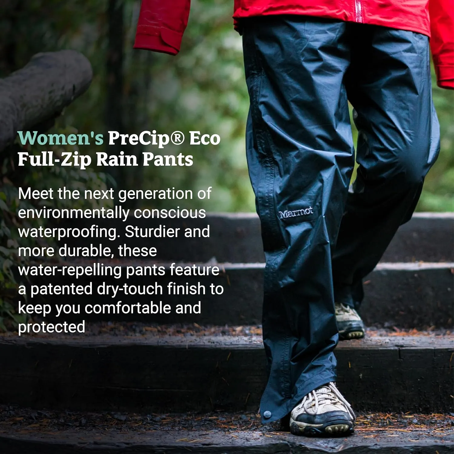 MARMOT Women's Precip Eco Full Zip Pants