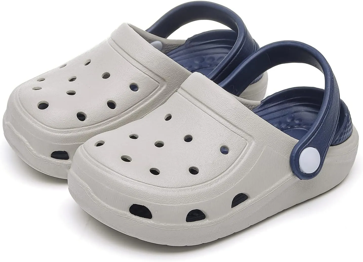MEMON Baby Boys Girls Clogs Slippers Toddler Slip On Lightweight Sandals Shockproof Girls Summer Pool Beach Shoe