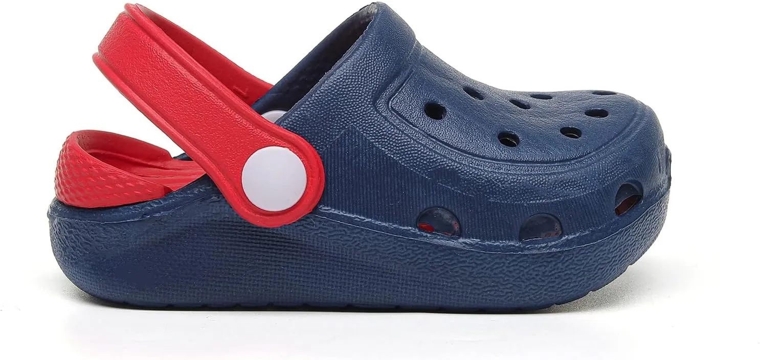 MEMON Baby Boys Girls Clogs Slippers Toddler Slip On Lightweight Sandals Shockproof Girls Summer Pool Beach Shoe
