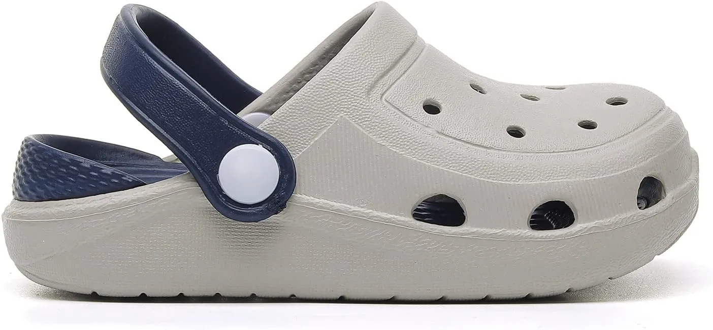 MEMON Baby Boys Girls Clogs Slippers Toddler Slip On Lightweight Sandals Shockproof Girls Summer Pool Beach Shoe