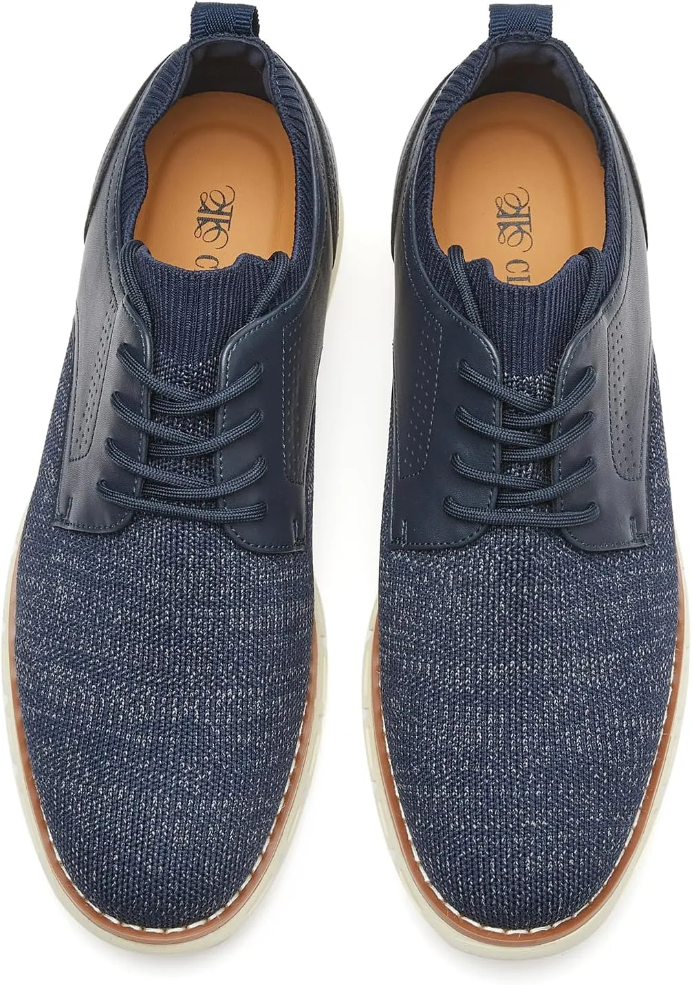 Men's Lightweight Dress Sneakers Casual Dress Shoes Comfortable Oxford Shoes for Business Work Office Walking