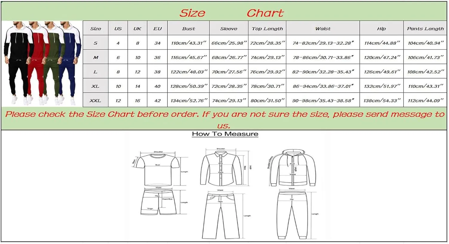 Men's Tracksuits Sets Sets Leisure Solid Color Sweater Pants Sports Suit Drawstring Zip Up Jackets Men Zip Up Hoodie