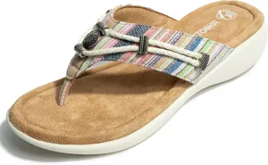 Minnetonka Women's Silverthorne 360, Pastel Stripe, Size 6