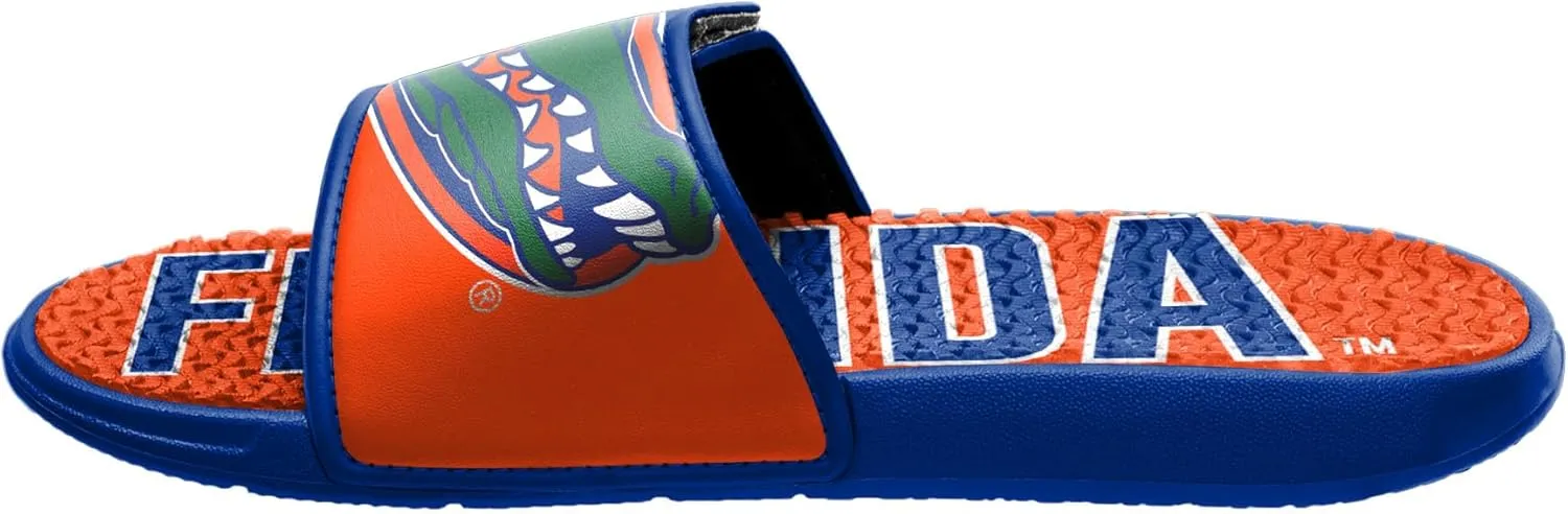 NCAA Men's Sport Shower Gel Slide Flip Flop Sandals