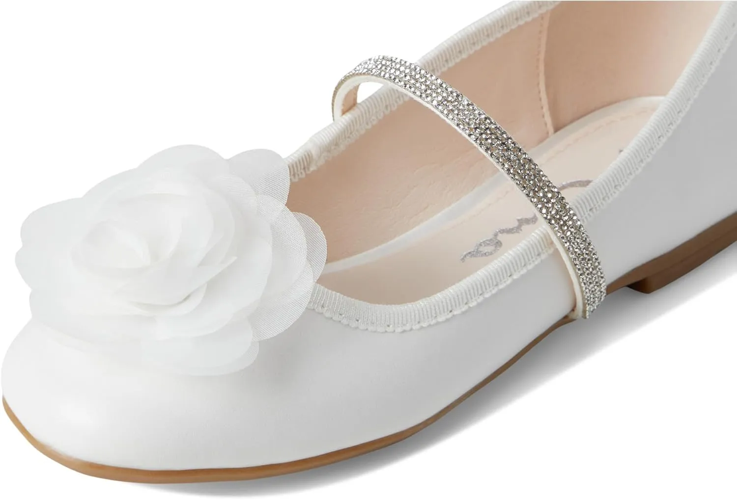 NINA Baby-Girl's Jory (Little Big Kid) Ballet Flat W/Flower