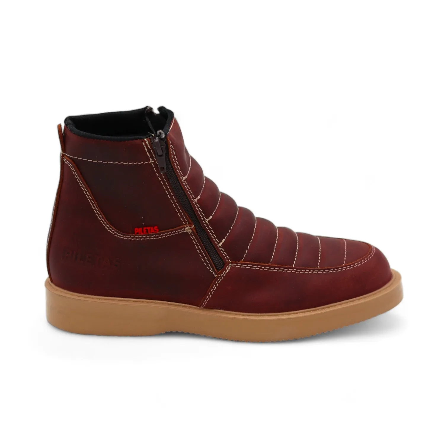Nube Men's Shedron Leather Short Boots