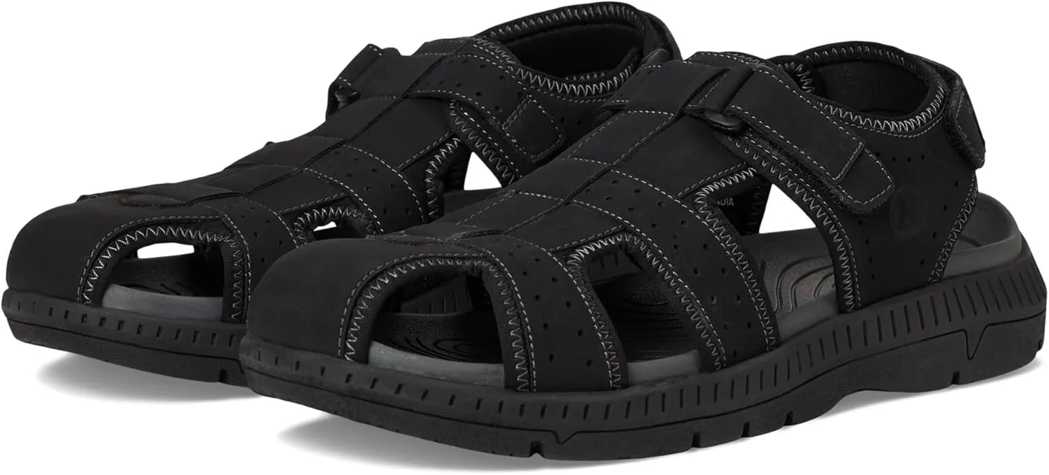 Nunn Bush Men's Laguna Closed Toe Fisherman Sport River Lightweight Sandals