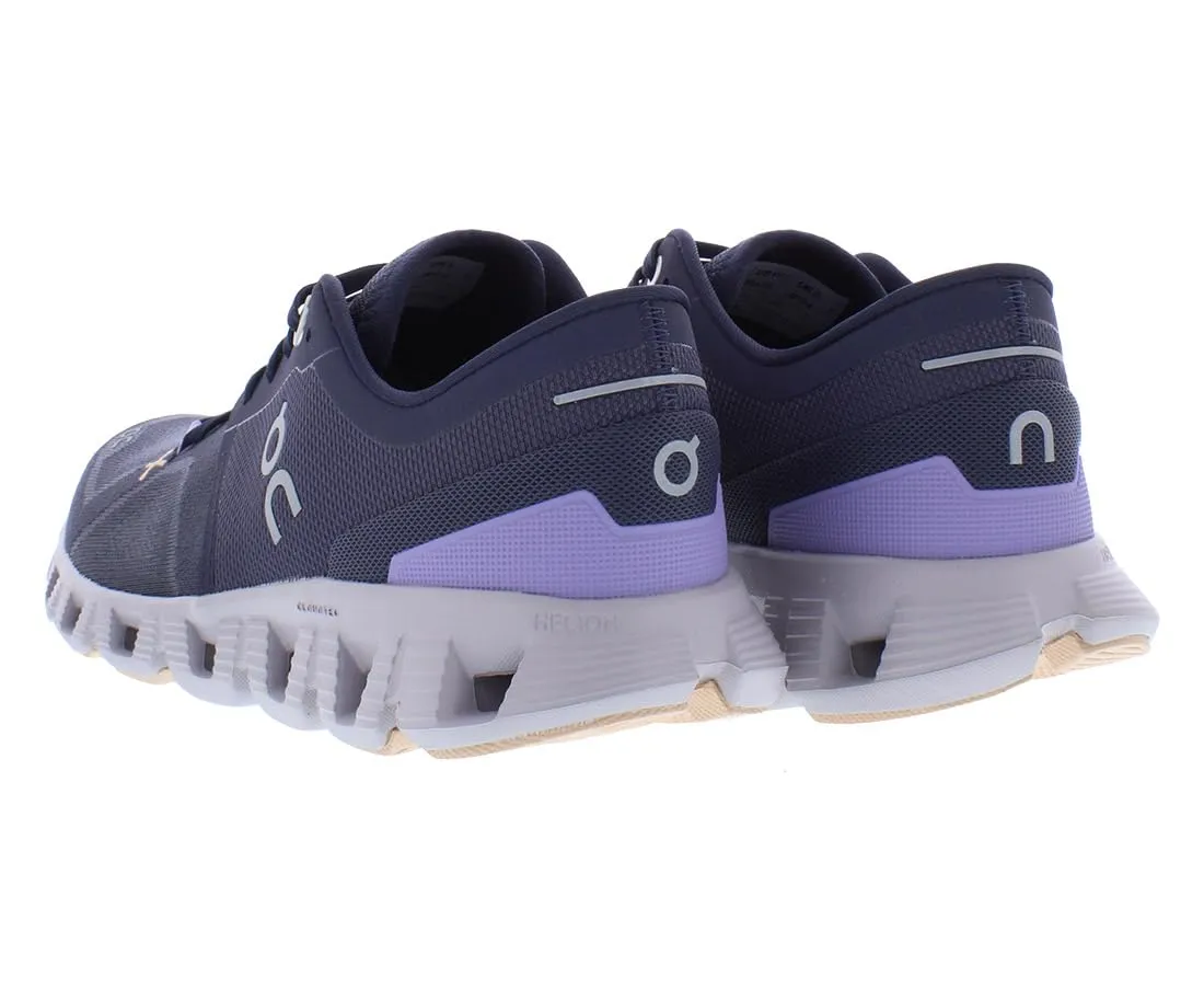 On Women's Cloud X 3 Sneakers, Iron/Fade, 7.5 Medium US