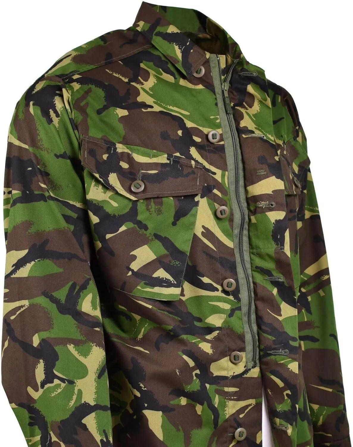 Original British Army Field Jacket - Combat DPM Military Shirt - 95 Lightweight Jacket for Men New