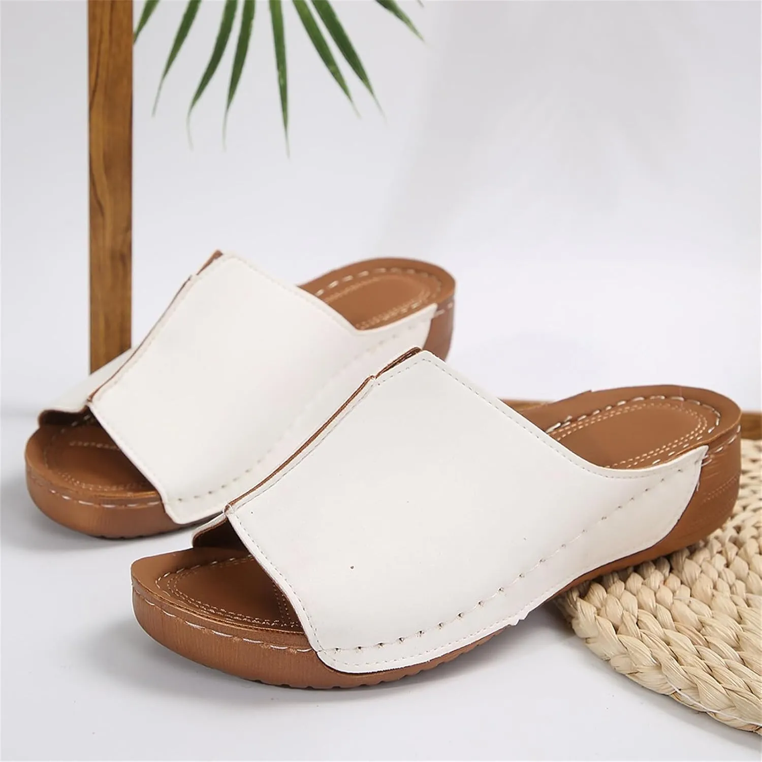 Orthopedic Sandals for Women Dressy Damping Sole Upgradation Stretch Lightweight Arch Support Walking Summer Sandals