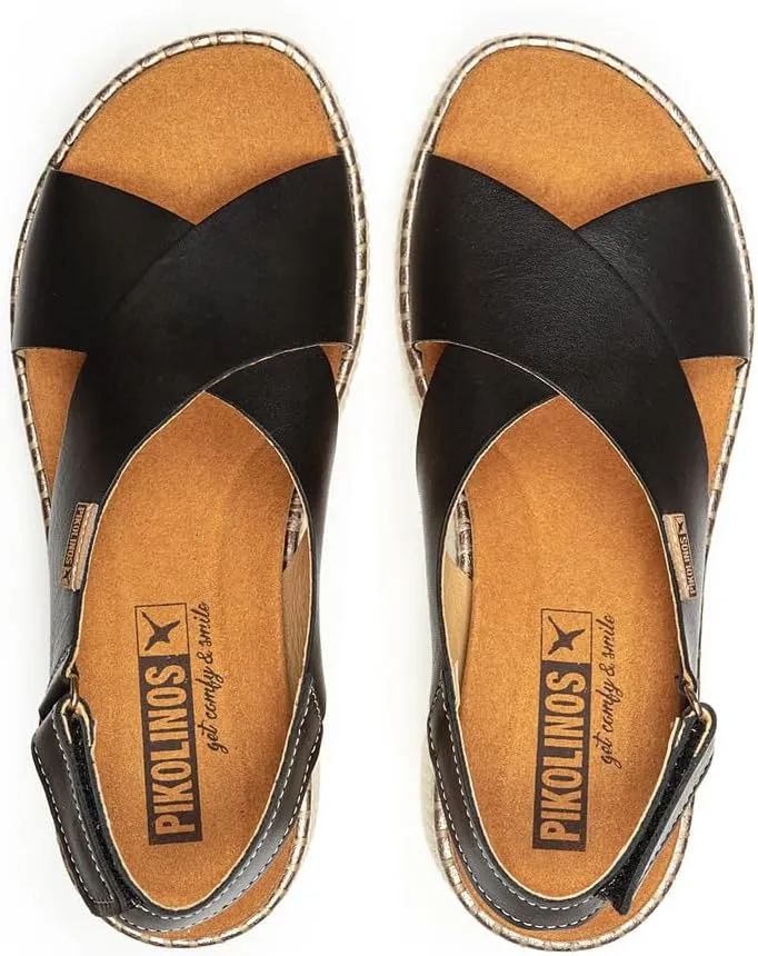 PIKOLINOS Wedge Sandals Leather Gomera for Woman