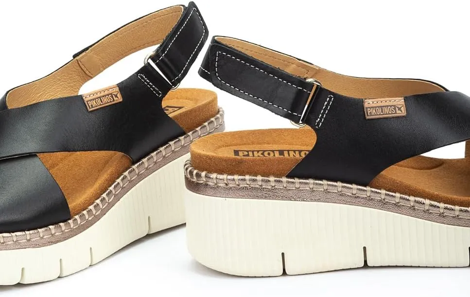 PIKOLINOS Wedge Sandals Leather Gomera for Woman