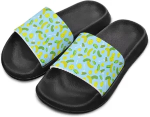 Quick-Dry EVA Kids Sandals Non-Slip Lightweight Slides for Bathroom Pool & Outdoor Play for Little/Big Kids Size 11-3
