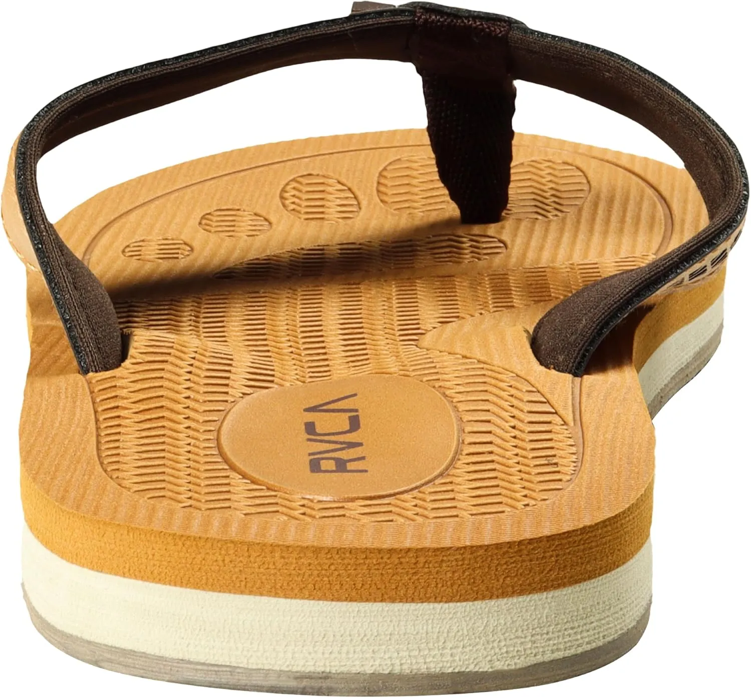 RVCA Perforated T-Bar Sandals - Breathable, Cushioned, and Durable Footwear
