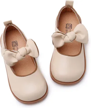 RVROVIC Little Girls Mary Jane Flats Gracy Ballet Princess Toddler Dress Shoes School Birthday Party