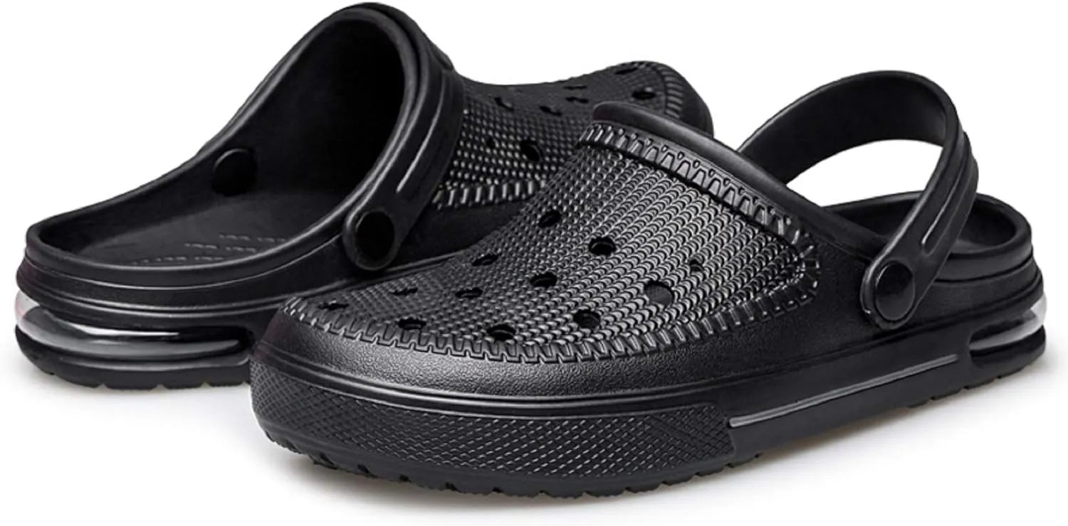 SILLENORTH Unisex Garden Clogs Water Shoes Beach Shoes Slippers Sandals Air Cushion Lightweight Comfortable