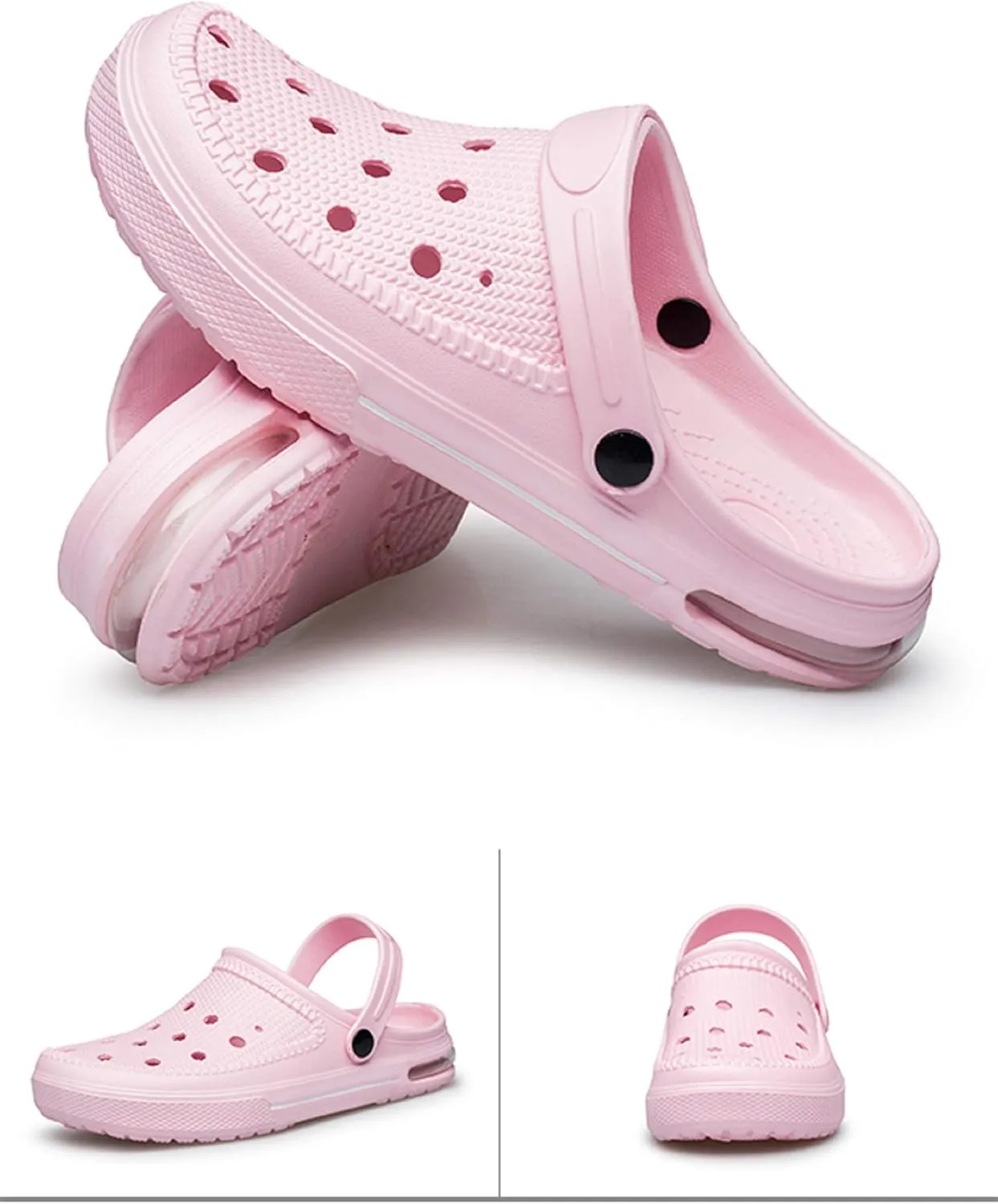 SILLENORTH Unisex Garden Clogs Water Shoes Beach Shoes Slippers Sandals Air Cushion Lightweight Comfortable
