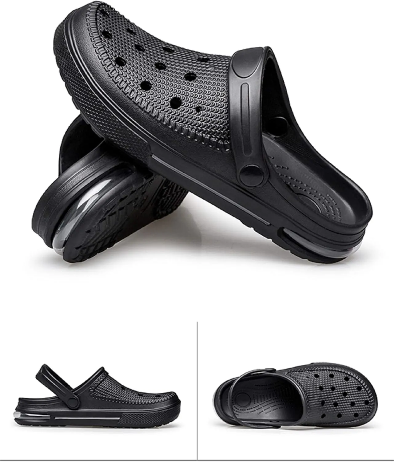 SILLENORTH Unisex Garden Clogs Water Shoes Beach Shoes Slippers Sandals Air Cushion Lightweight Comfortable