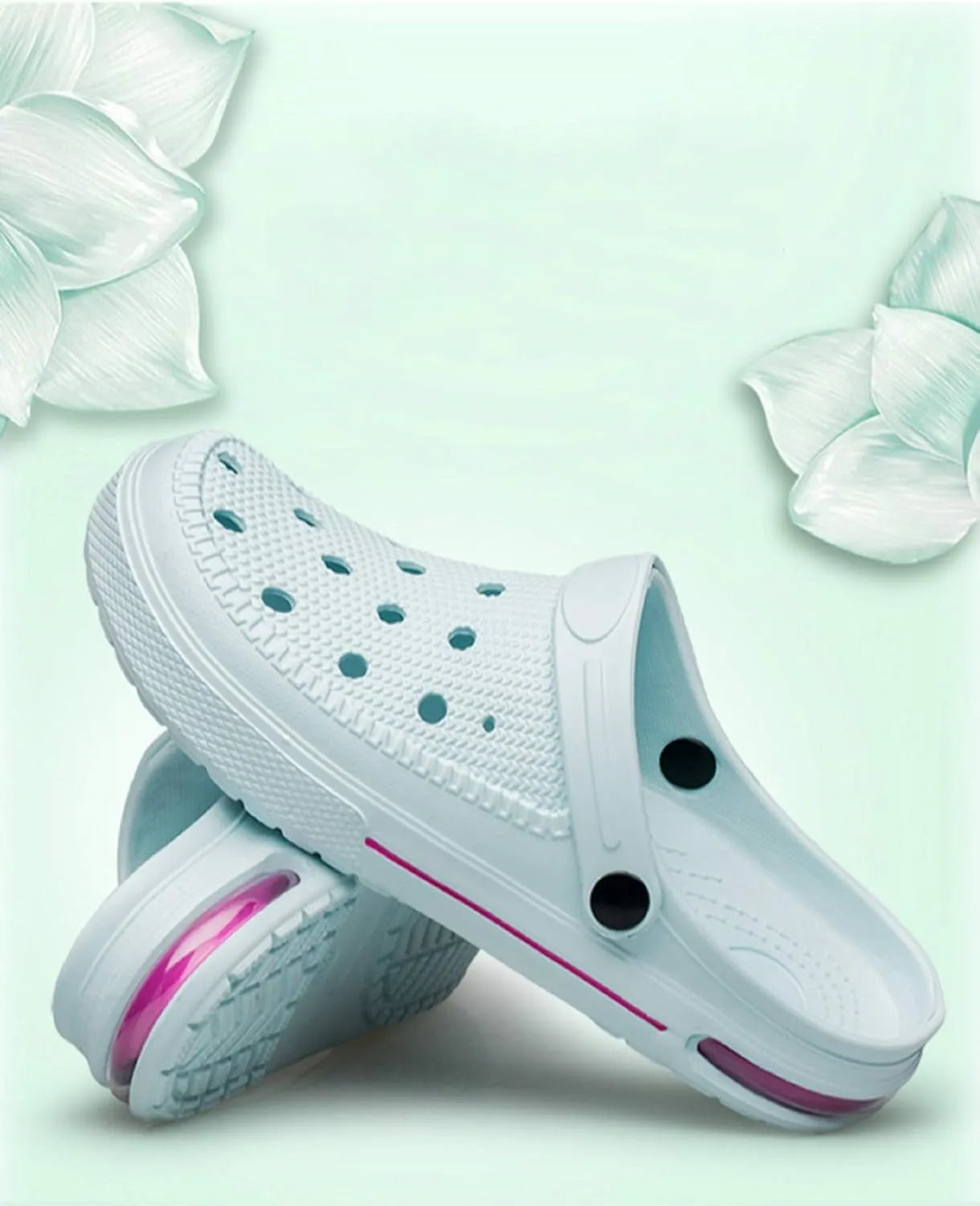 SILLENORTH Unisex Garden Clogs Water Shoes Beach Shoes Slippers Sandals Air Cushion Lightweight Comfortable