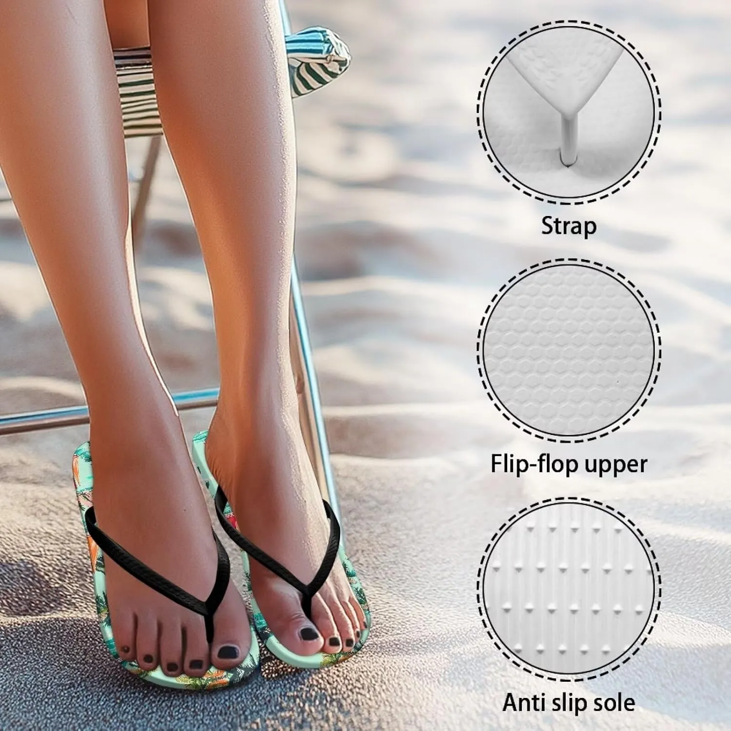 Slide Sandals for Women Ultra Comfort Slippers Slip On Soft Fashion Comfort Shower Summer Beach Shoes with Anti-skid Size US 5.5-9.5